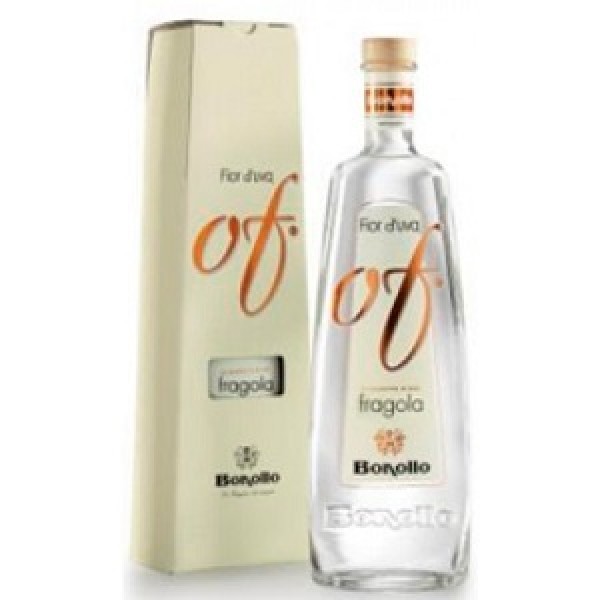 OFFERTE GRAPPA BONOLLO FIOR D UVA FRAGOLA 42 CL. 70 SU